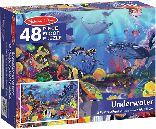 Melissa & Doug Underwater Floor Puzzle - 48 Pieces