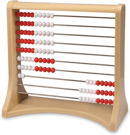 Learning Resources 10-Row Rekenrek Counting Frame, Abacus for Kids, Counting Toy for Kids, Math, Homeschool, Ages 5+