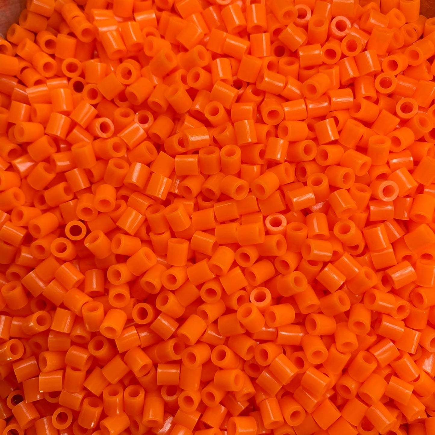 OEEKOI 5500Pcs Fuse Beads - 5mm Bulk Melting Beads for Crafts, Ideal for Christmas Birthday Gifts,Clear