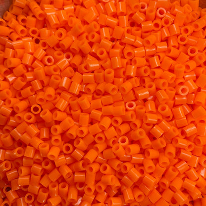 OEEKOI 5500Pcs Fuse Beads - 5mm Bulk Melting Beads for Crafts, Ideal for Christmas Birthday Gifts,Clear