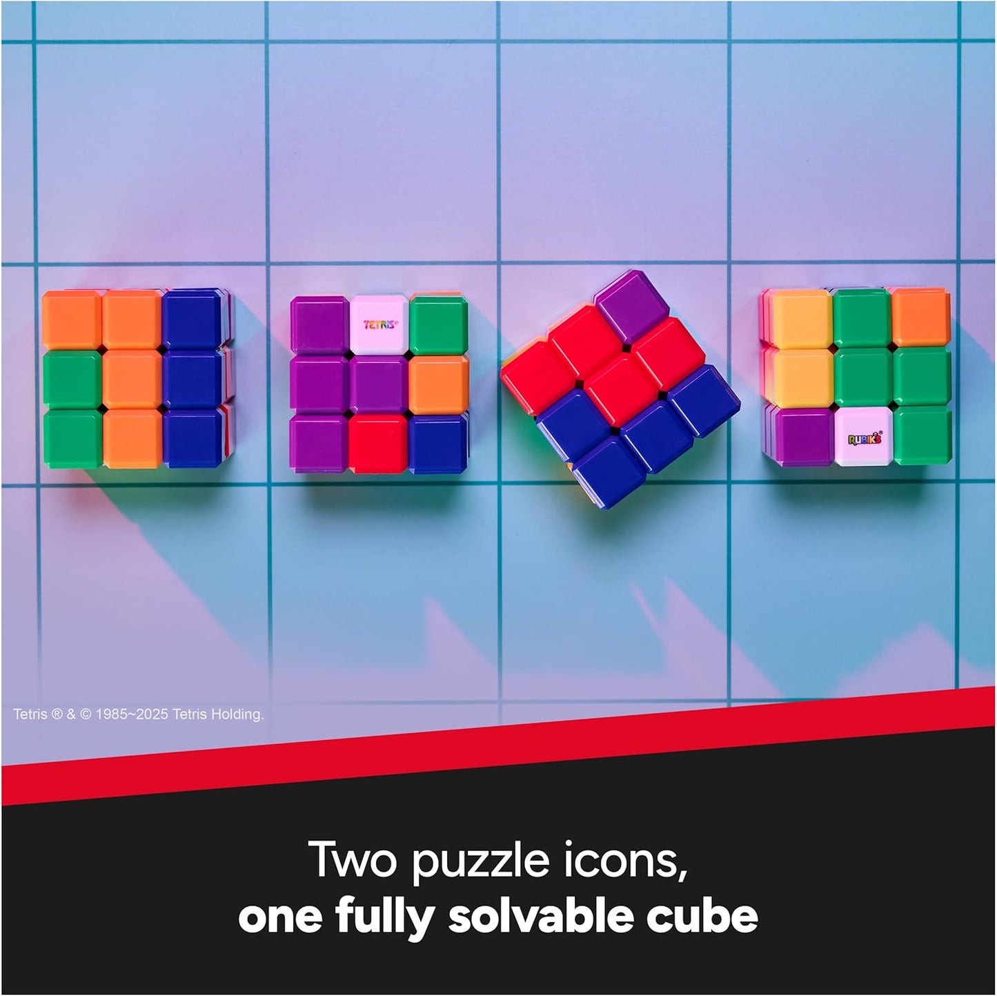 Rubik’s Cube, Pulse Cube, Light-Up Brain Teaser Puzzle for Speed Cubers, Solve the Puzzle Before the Lights Turn Off, Problem-Solving Brain Teaser & Fidget Toy for Adults, Teens, Kids Ages 8 & Up