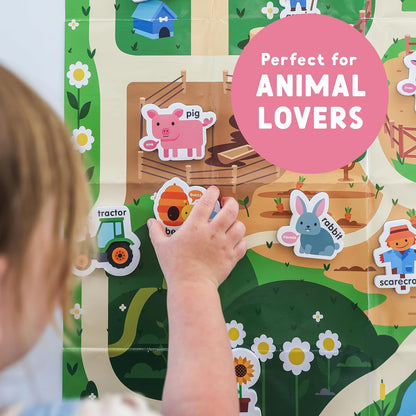 Curious Columbus Vehicles Fridge Magnets for Toddlers 1-3 Year Olds| Large Foam Refrigerator Magnets for Kids Baby and 3-5 Years Old | Magnetic ABC Learning | Educational Toys Babies to Preschool
