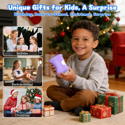 1000X Handheld Microscope for Kids: Pocket Digital Microscope with 1080P&2.0''IPS Screen&Photo/Video - Portable Edu Science Kits for Girls Boys - STEM Toys Birthday Gifts Ages 3-6 6-12(Orange)