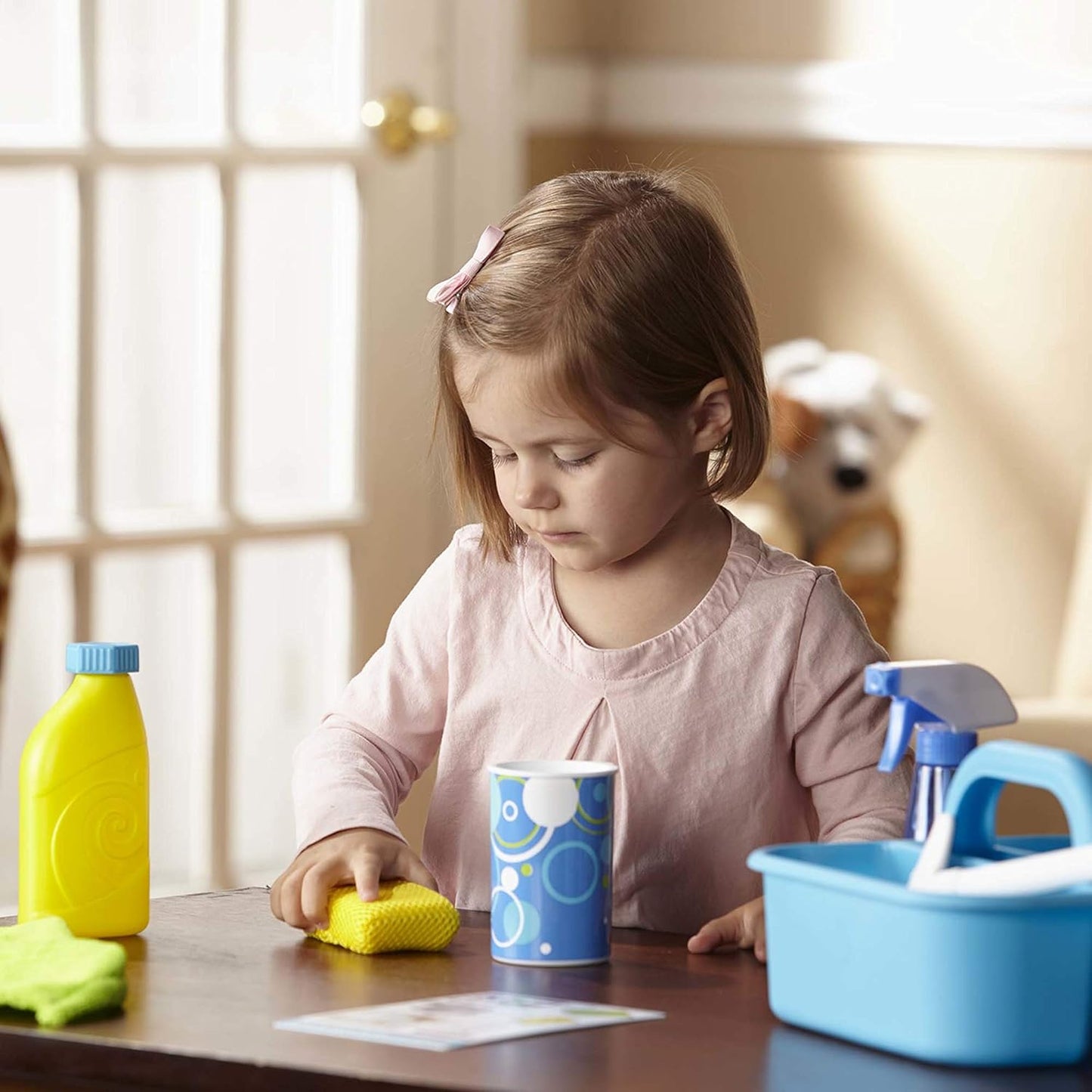 Melissa & Doug Spray, Squirt & Squeegee Play Set - Pretend Play Cleaning Set