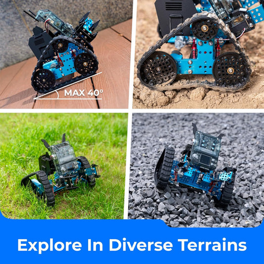 Makeblock mBot2 Coding Robot for Kids, Code Learning Support Scratch & Python Programming, Robotics Kit for Kids Ages 8-14 and up, Building STEM Robot Toys Gifts for Boys Girls