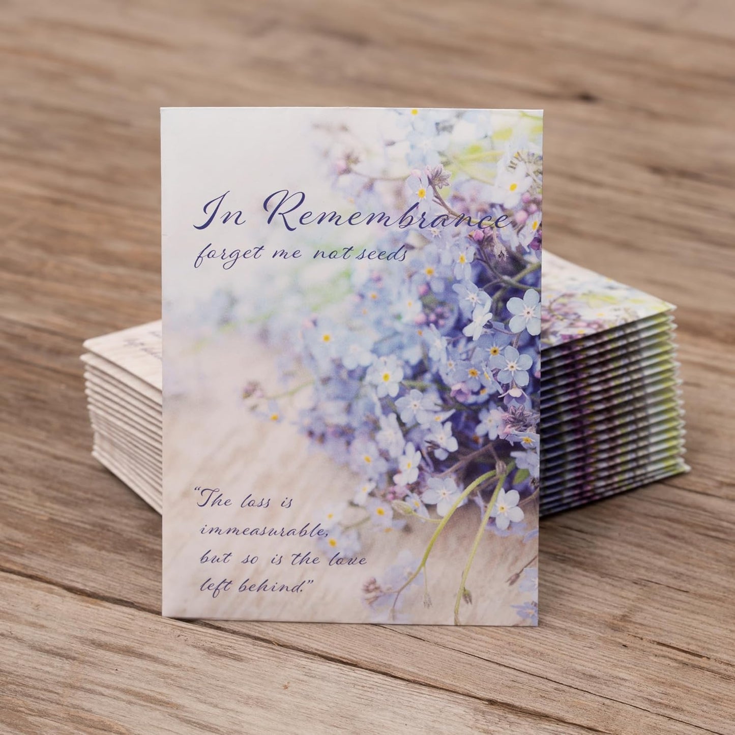Grateful Memories Dove with Bird and Butterfly Mix Seed Favor Packets - Gardening Gifts - Wild Flower Seeds for Planting - Garden or Indoor Plant Flowers - Growing Plants in Memory