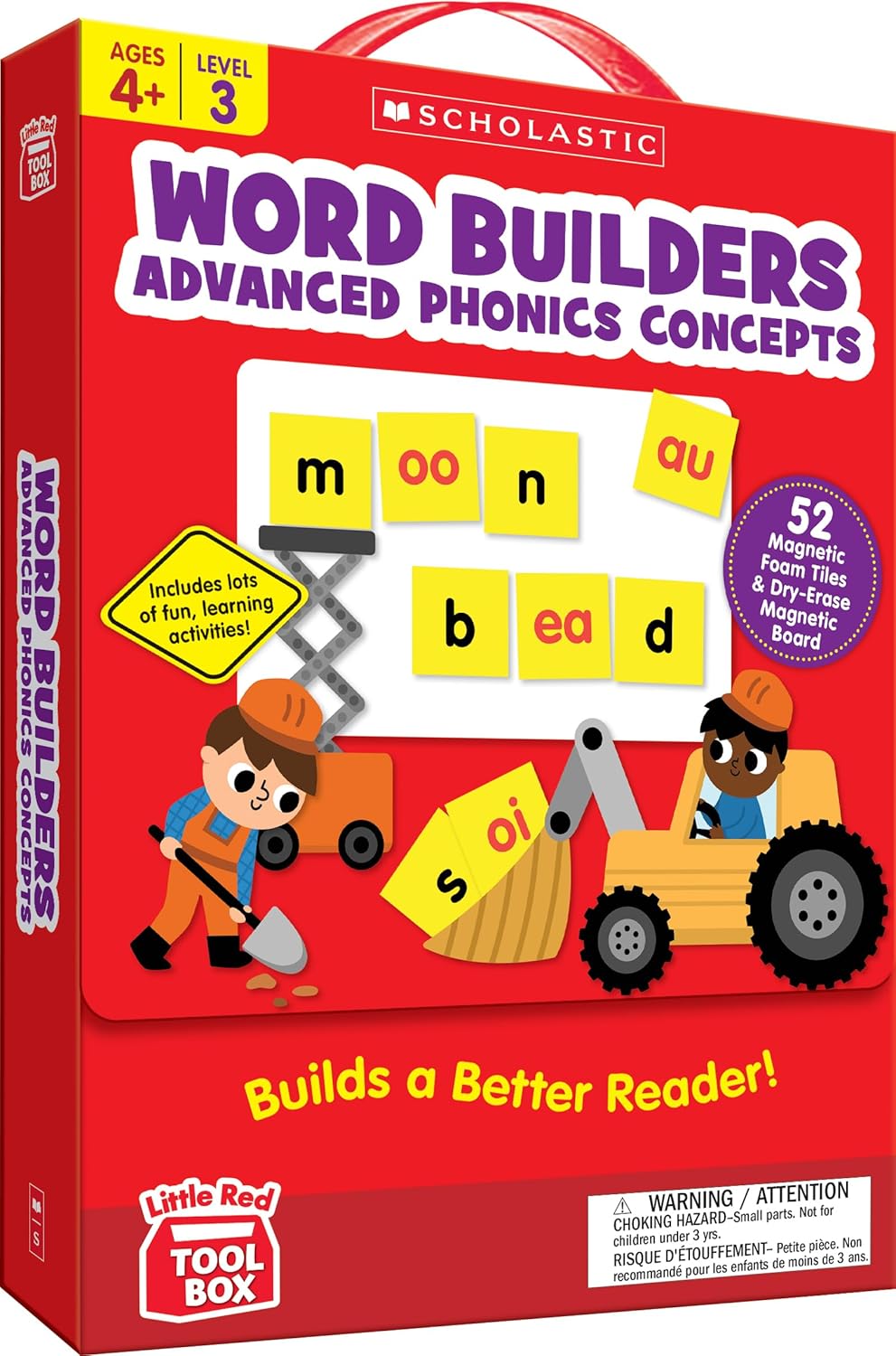 Little Red Tool Box: Word Builders: Advanced Phonics Concepts (Little Red Tool Box, Level 3)