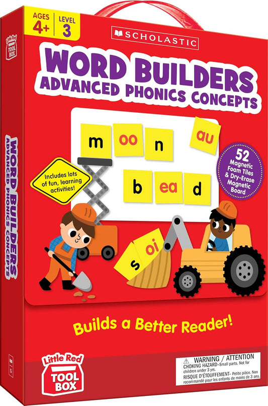 Little Red Tool Box: Word Builders: Advanced Phonics Concepts (Little Red Tool Box, Level 3)