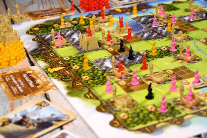 IELLO: Bunny Kingdom, Strategy Board Game, Expand Your Fief By Just a Hare, 45 Minute Play Time, 2 to 4 Players, for Ages 14 and Up