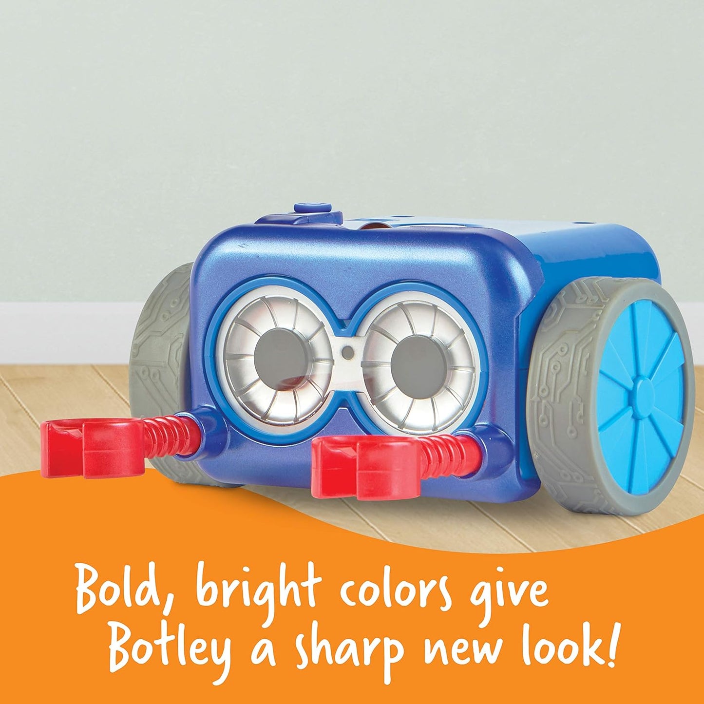 Learning Resources Botley the Coding Robot Multicolor Facemask - Coding Robot Accessories, Botley Not Included