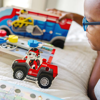 Melissa & Doug PAW Patrol Wooden See & Spell Pup Pad Game - FSC Certified