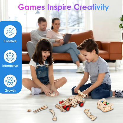 STEM Toys for Boys 8-12, Remote Control F1 Car STEM Building Kit for Kids, 3D Puzzle Science Kits Gift for Boys & Girls Age 8-14 | Birthday Gift Ideas for 8,9,10,11,12,13,14 Year Old Kids