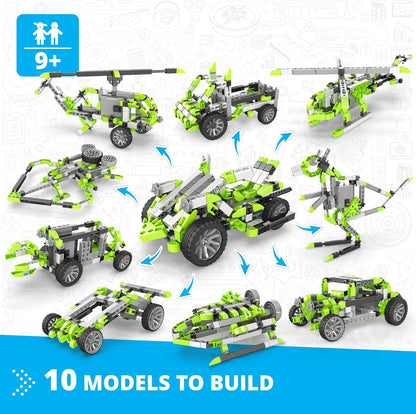 ENGINO- Inventor STEM Toys, Robotorized GinoBot, Construction Toys for Kids 9+, STEM Building Toys, STEM Projects, Gifts for Boys & Girls