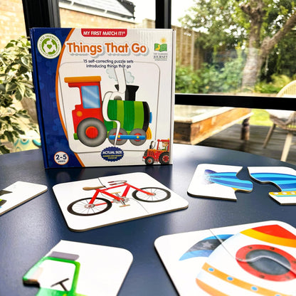 The Learning Journey: My First Match It - Dinosaurs - 2 Year Old Toys, Puzzles for Toddlers, Toddler Puzzle, Educational Toys for 2 Year Old - 15 Self-Correcting Matching Puzzles - Award Winning Toys