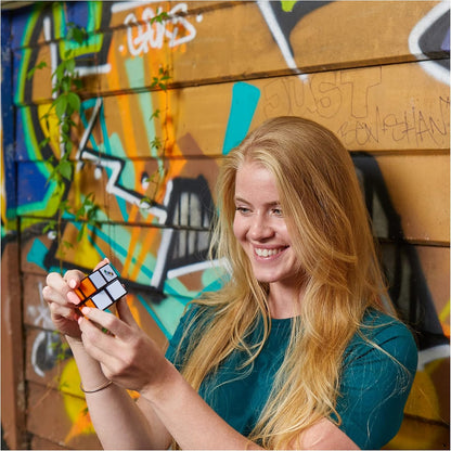 Rubik’s Cube, Apprentice, 2x2 Beginner Cube, Problem-Solving Brain Teaser, Classic Color-Matching Puzzle, Fidget Toy, Sensory Puzzle for Adults, Teens, Kids, for Ages 7 & Up