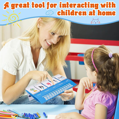 CVC Words Games First Grade Classroom Must Haves, Phonics Games for Kindergarten First 2nd Grade, Sight Words Flash Cards Spelling Reading Preschool Learning Games Spelling Educational Toy Gifts