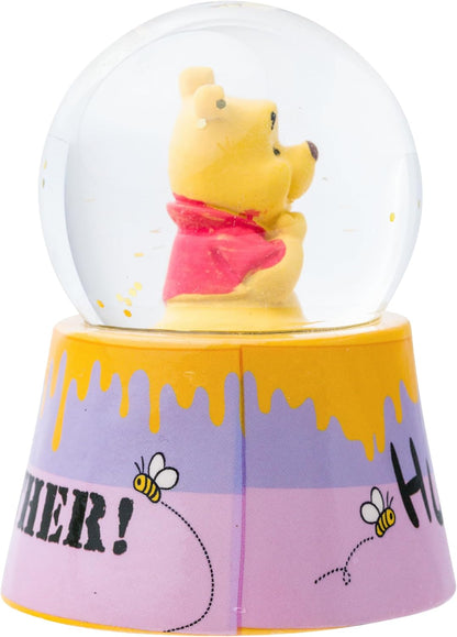 Silver Buffalo Disney Mickey and Friends Mini Light Up Snow Globe│Minnie Mouse│3.8 Inches Tall, 45mm (Small)