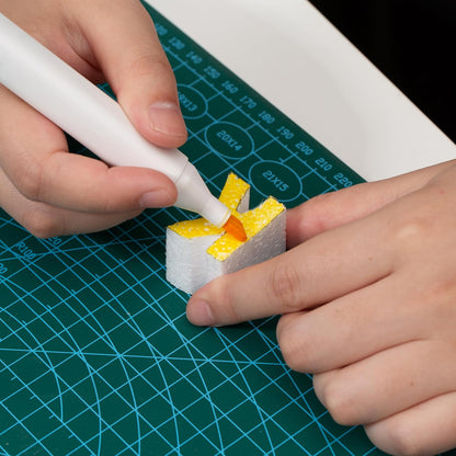 Crafare Craft Foam Blocks 10X10X4 Inch Polystyrene Squares Foam Block for Crafting for Arts School Projects Sculptures Floral Arrangements Modeling and Centerpieces