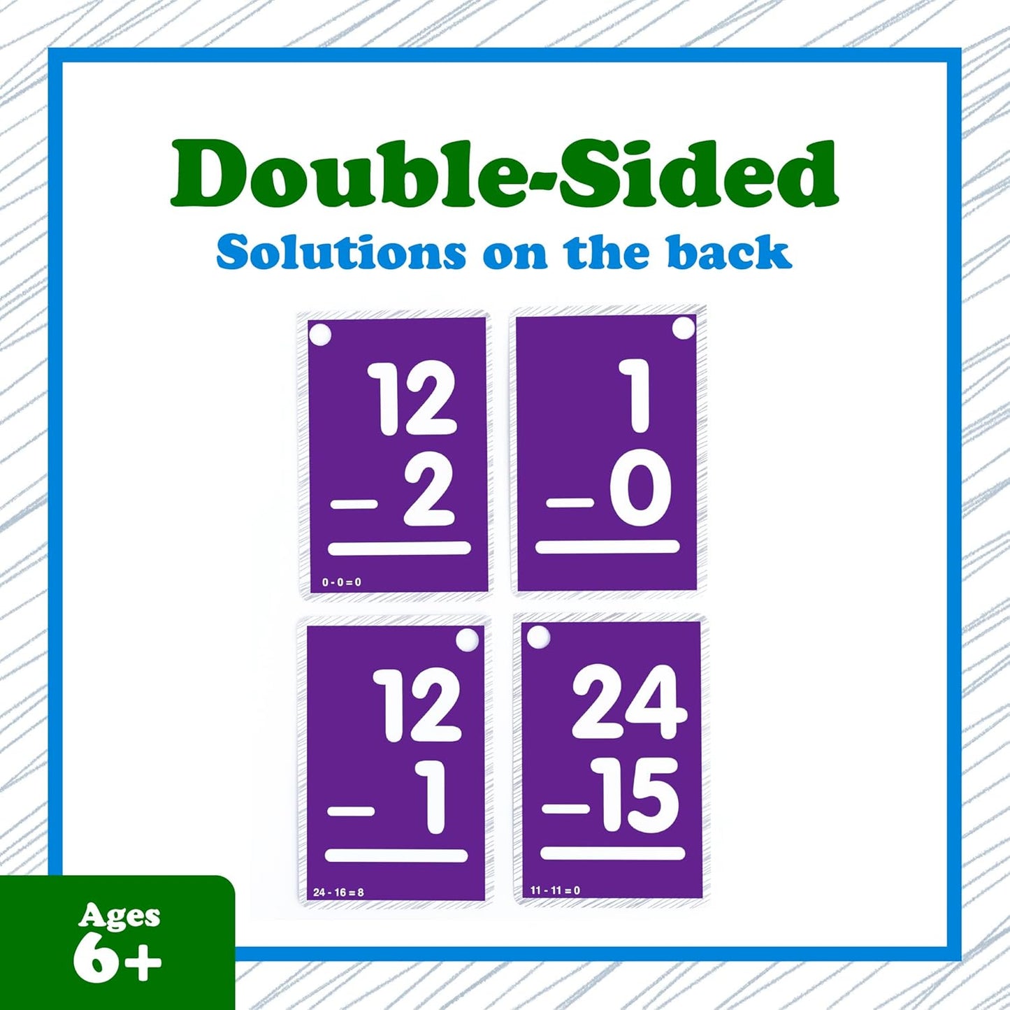 Continuum Learning 0-12 Multiplication Flash Cards for Kindergarten and Elementary Classroom Must Haves, 156 Math Flashcards, Teacher Must Haves for Homeschool and Classroom Essentials