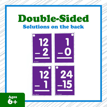Continuum Learning 0-12 Multiplication Flash Cards for Kindergarten and Elementary Classroom Must Haves, 156 Math Flashcards, Teacher Must Haves for Homeschool and Classroom Essentials