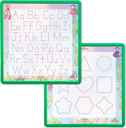 Kid's Name Tracing Board | Dry Erase Letter Tracing | Reusable Writing Practice Board | Personalized | Ballet Theme
