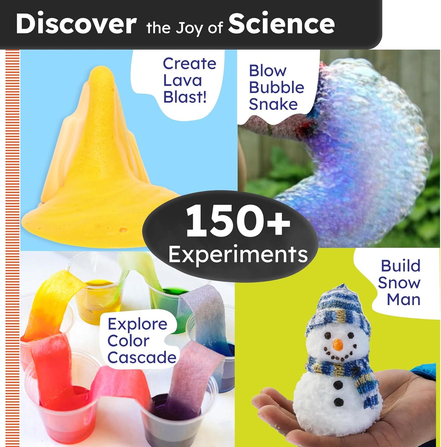 Butterfly EduFields 100+ Girls Science Kit for Kids Ages 4 5 6 7 8 | Girls in STEM & Science Experiments | Educational Gift Ideas for 4 5 6 7 8 Year Old Girl | STEM Projects, Fun Learning