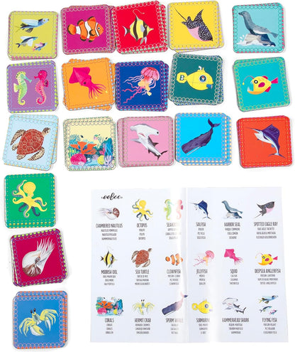 eeBoo: Memory and Matching Game- Little Trucks and a Bus- 24 Pairs, Develops Recognition, Concentration & Memory Skills, Age 3+