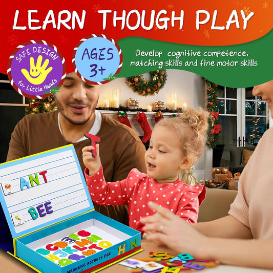 Marble Run for Kids, Vertical Magnetic Marble Maze Track with Doodle Board & Residue-Free Nano-Adhesive, STEM Explorers Brain Teaser Toy for Boys Girls Ages 3-12, Creative Thinking Games Gifts