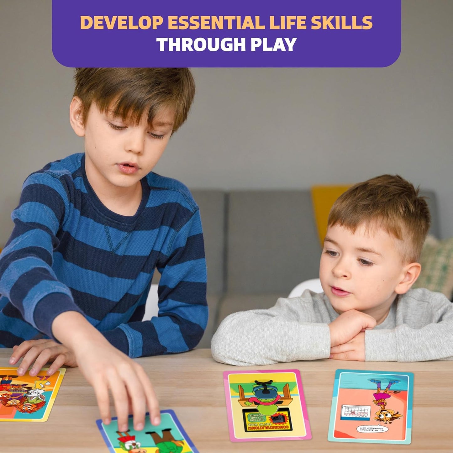 Who What Why Emergency & Safety Conversation Cards for Kids – Social Skills & Critical Thinking Game – Safety Awareness, Decision-Making & Communication Cards, Speech Therapy & SEL Tool, Ages 4+