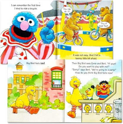 Sesame Street Elmo Manners Books for Kids Toddlers - Set of 8 Manners Books