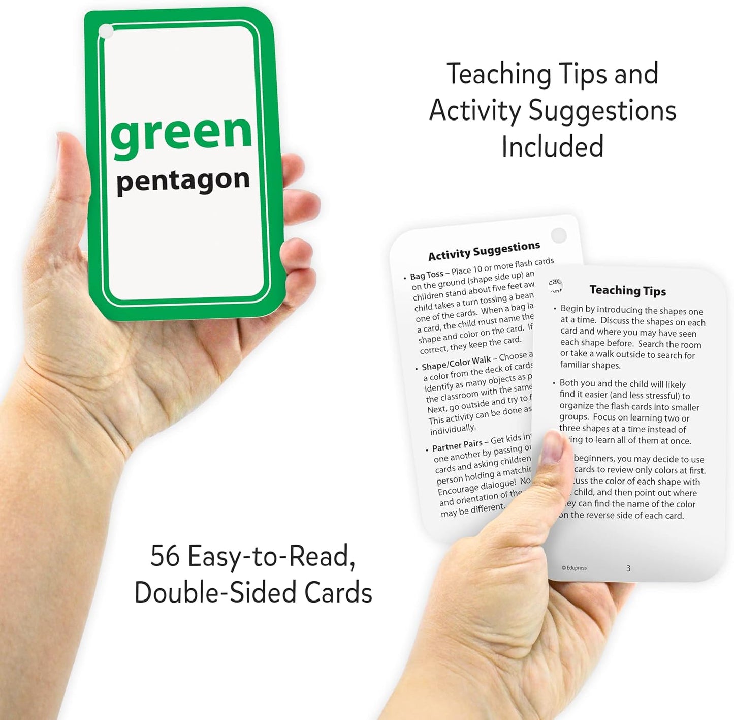 Teacher Created Resources Shapes and Colors Flash Cards (EP62051)