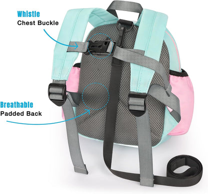 STEAMEDBUN Backpack Leash for Toddlers 1-3: Baby Backpack with Leash for Boys Girls - Anti-Lost Harness for Walking