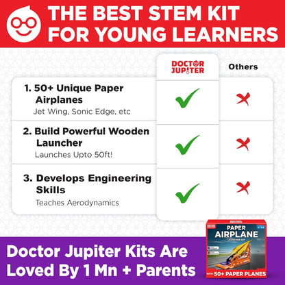 Doctor Jupiter My First Astronaut Kit, Solar System Project Kit for Kids, STEM Space Toys for 5-6-7-8-9-10 Year Old Boys & Girls | 4 in 1 Learning & Educational Toy