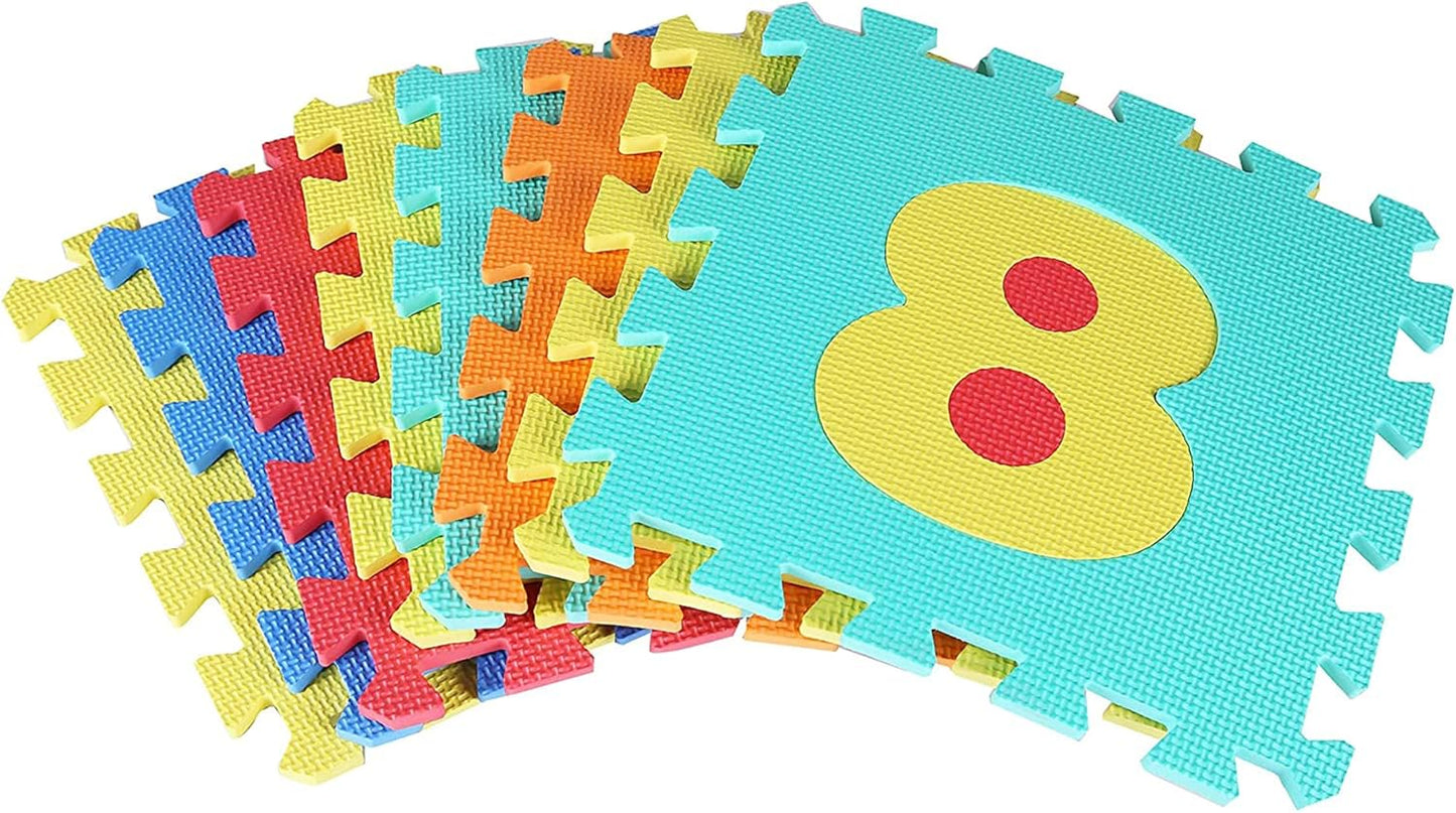 BalanceFrom Kid's Puzzle Exercise Play Mat with EVA Foam Interlocking Tiles