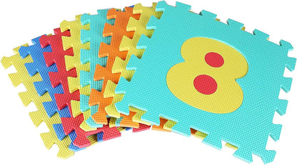 BalanceFrom Kid's Puzzle Exercise Play Mat with EVA Foam Interlocking Tiles