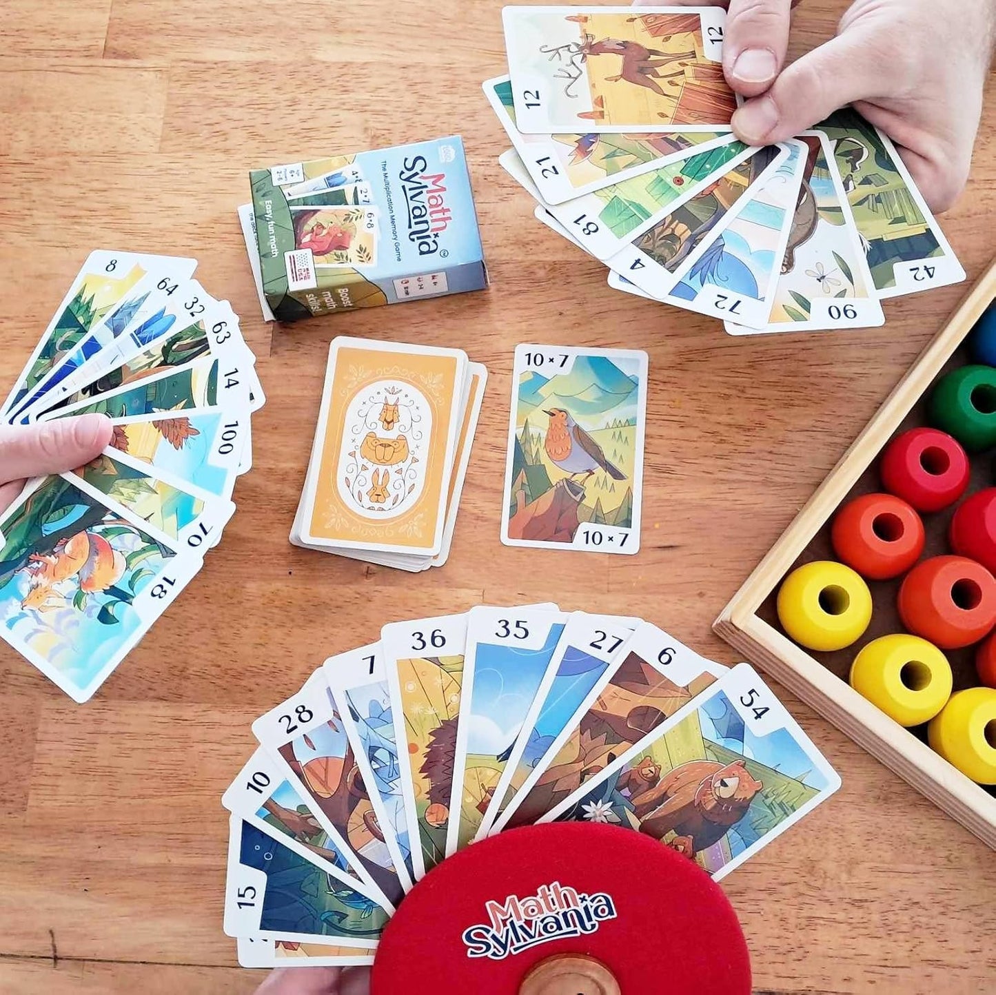 Homeschool Multiplication Memory Card Game – MathSylvania | Family Game Night Learning Game | Made in USA