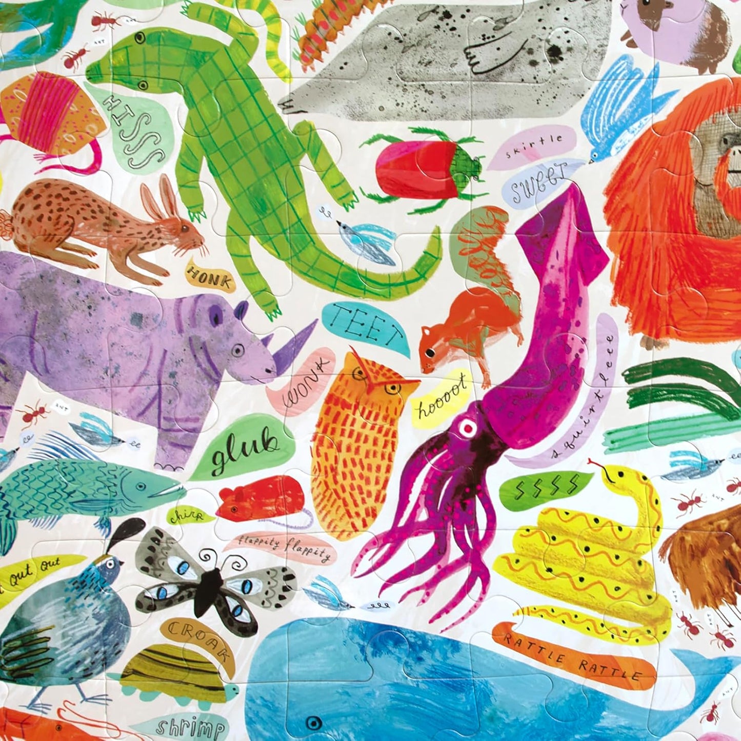 eeBoo 36 Piece Giant Floor Puzzle - Dinosaur Alphabet Children's Puzzle ABC & Dino Themed, Large Pieces for Small Hands to Develop Motor Skills