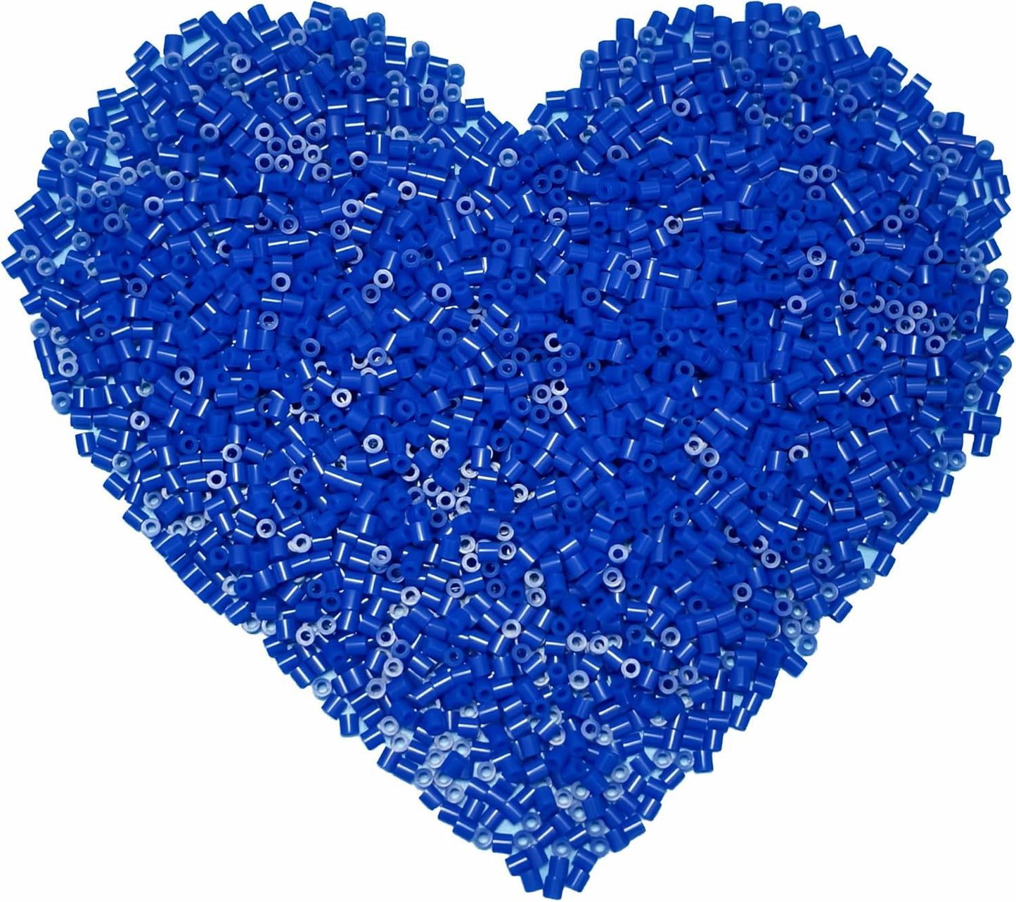 1000Pcs Beads Fuse - 5mm Transparent Melting Beads for Crafts, Bead Bulk Refill.