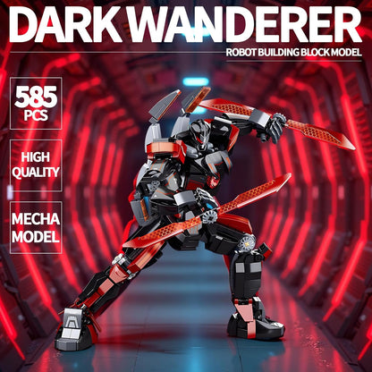 Ice Warrior Mech Building Blocks Sets Transforming Mech Robot Building Kits Mech Action Figures Model Toys Gift for Adults Kids Teens 561 PCS
