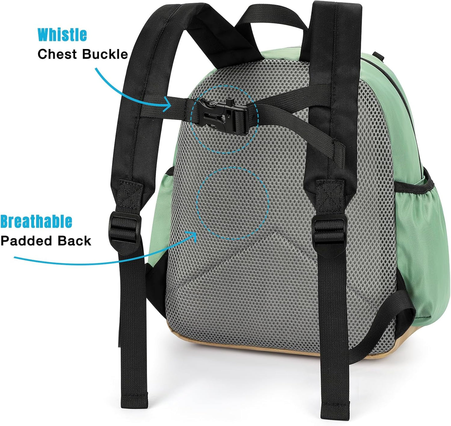 STEAMEDBUN Backpack Leash for Toddlers 1-3: Baby Backpack with Leash for Boys Girls - Anti-Lost Harness for Walking
