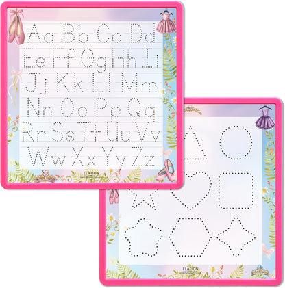 Kid's Name Tracing Board | Dry Erase Letter Tracing | Reusable Writing Practice Board | Personalized | Ballet Theme