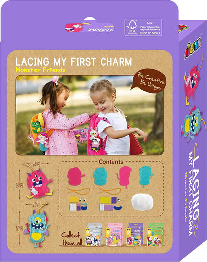 Avenir | My First Lacing | Charm Princess Friends | First Sewing for Ages 3+ | Develop Sewing and Stitching Skills
