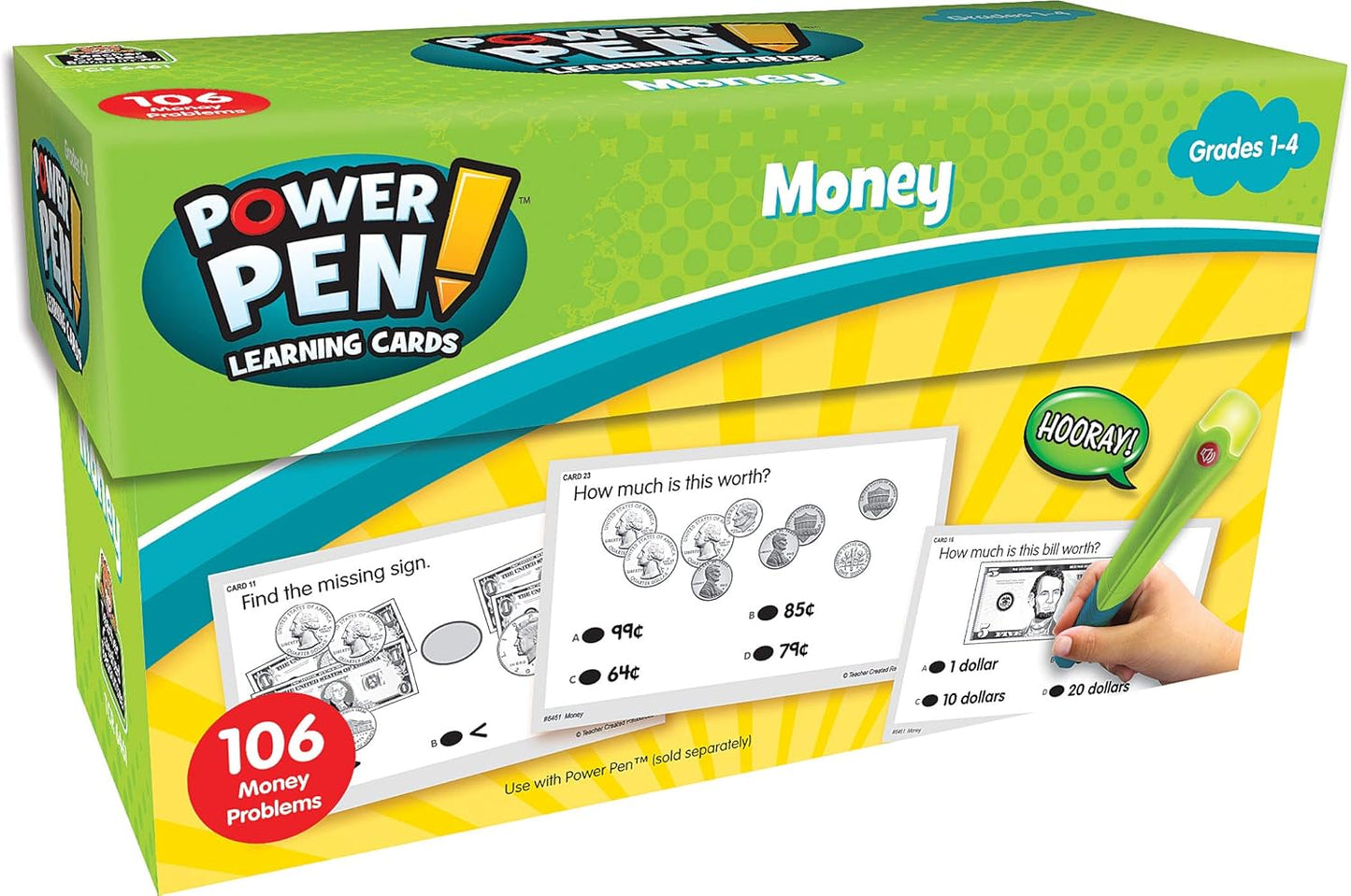 Teacher Created Resources Power Pen Learning Cards: Multiplication (6459)