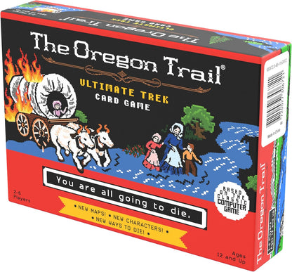 Goliath The Oregon Trail: Ultimate Trek Card Game | Based on The Classic Computer Game | New Maps and Characters | 2-6 Players, Ages 12+
