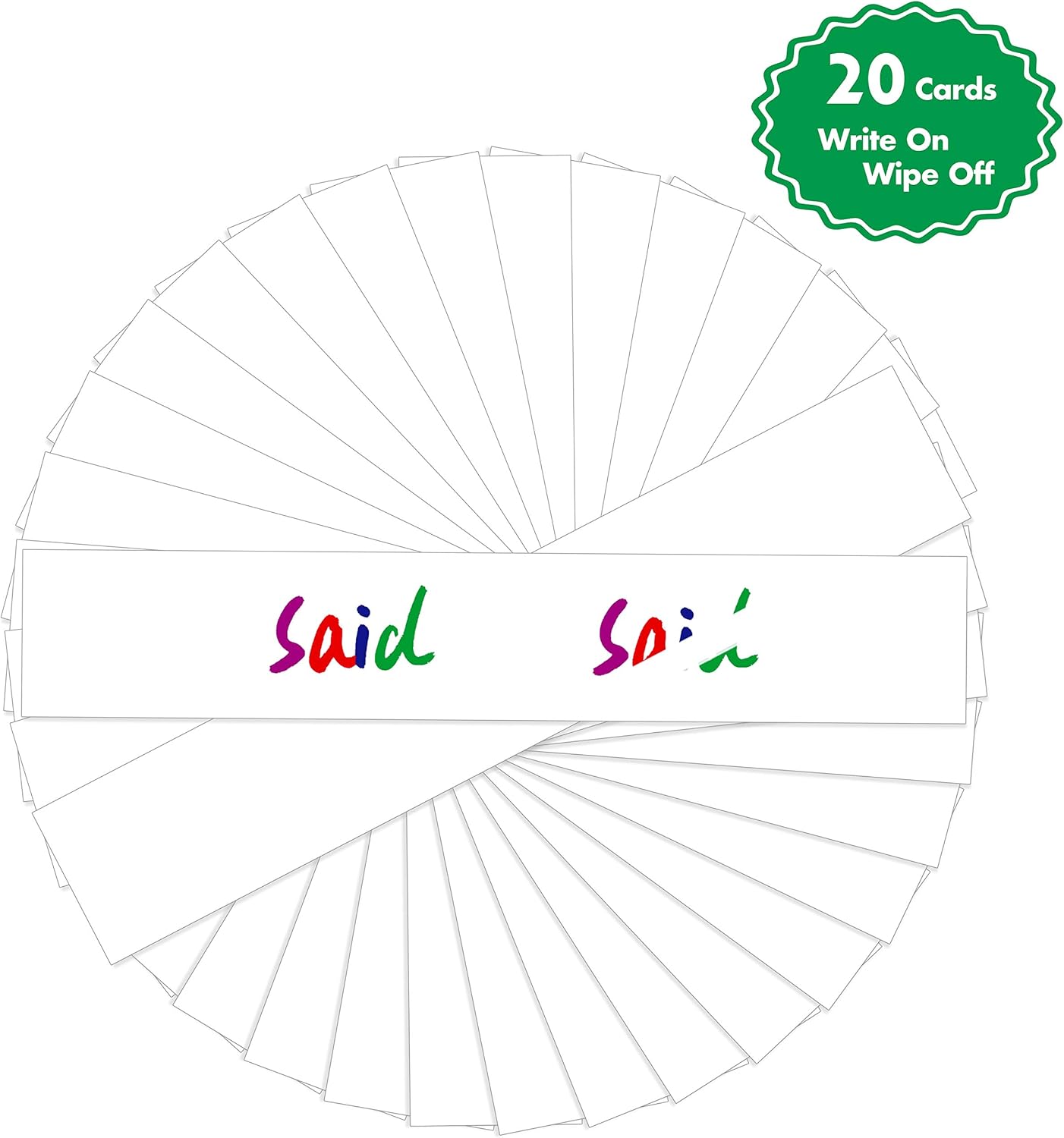 Word Building Desktop Pocket Chart, 48 CVC Words & 50 First Words, Double-Sided Tent Word Builder, Vocabulary Learning Flashcards Set for Kindergarten Reading and Spelling