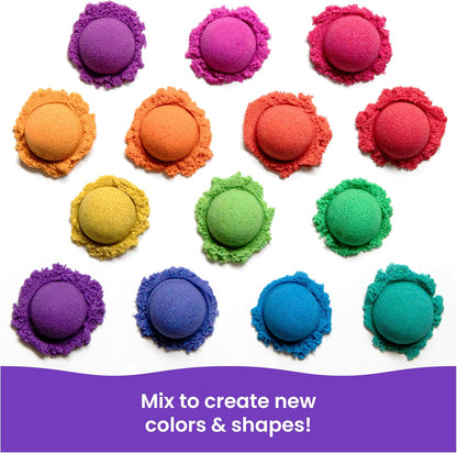 Kinetic Sand, 2lbs Green Play Sand, Moldable Sensory Toys for Kids, Resealable Bag (Packaging May Vary), for Ages 3 and up