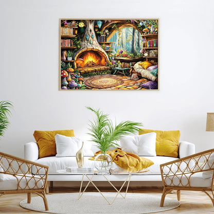 Jigsaw Puzzles for Adults 1000 Piece Puzzle for Adults 1000 Pieces Puzzle 1000 Pieces-Idyllic Rural Summer Landscape