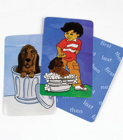 Carson Dellosa | Sequencing Flash Cards | Ages 4+, 54ct