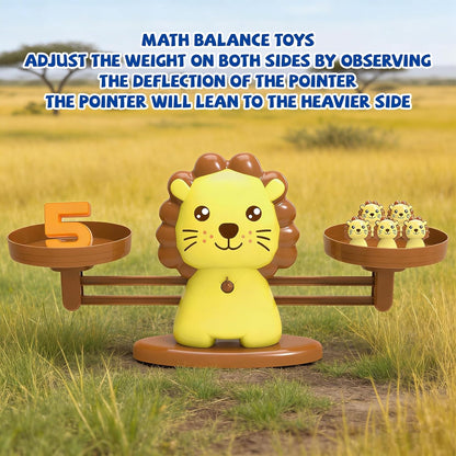 Snugzy Frog Balance Counting Toys, Number Counting Scale Games for Kids Cool Math Learning Games for Boys and Girls Preschool Kindergarten Learning STEM Montessori Educational Toys for 3+ (93 PCS)
