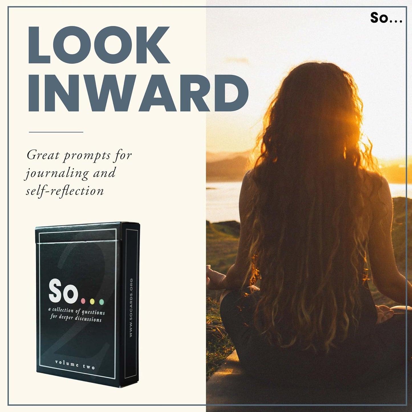 SO ... Cards: Deep Conversation Starter Cards Thoughtful & Engaging Question Card Games for All Occasions (Volume Two)
